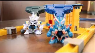 B-Daman Crossfire Break Bomber Battlefield Set Unboxing & Battle!