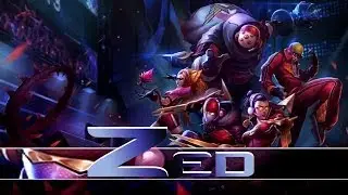 League of Legends: SKT T1 Zed (HQ Skin Spotlight)