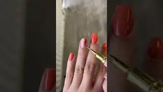 PUMPKIN PICKING | Perfect autumnal nail art design by @allnailss._ | Glitterbels #shorts