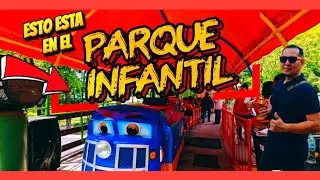 As&iacute; de INCRE&Iacute;BLE es el NUEVO PARQUE INFANTIL, San SALVADOR #familia #tren #vidaguanaca503