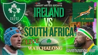 IRELAND V SOUTH AFRICA LIVE RUGBY WATCHALONG WOLFHOUNDS BAR IRELAND