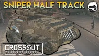 Crossout -- Tsunami Sniper Half Track