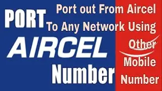 Port out From Aircel Without Aircel Network || Find Sim Number by Android App