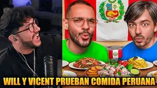  ZEIN REACCIONA a los FUTBOLITOS PRUEBAN COMIDA PERUANA 🇵🇪