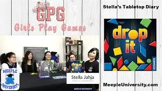 Drop It Board Game Playthrough - Girls Play Games