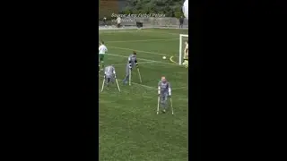 Polish Amputee Soccer Player Scores Stunning Overhead Goal
