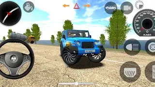 Modified mahindra thar😈games:indian thar   (gadi wala games) car game android game #2026