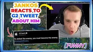G2 Jankos Reacts to G2 Tweet About His New Team