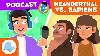 Neanderthals vs. Homo Sapiens 🕰️ HISTORY HAS A VOICE 🦴 History Podcast for Kids 🎙️ Episode 1