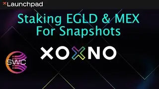 XOXNO Launchpad on xLaunchpad: Staking Of EGLD And XMEX, Energy. I Think $XOXNO Token Will Be Epic!!