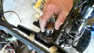 How to remove key switch on 1992 HD ultra classic
