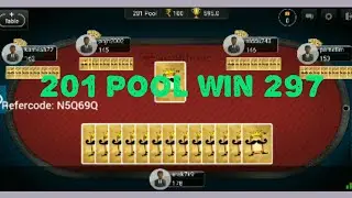 How to play Ace2three rummy card game win 297.5