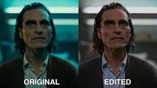 Joker movie without Color Grading