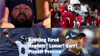 Two Tone Talk EPISODE 16 - Downing fired, Hopkins rumors, Titans trading up?, NFL Playoff preview