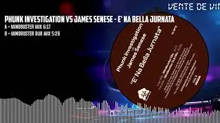 Phunk Investigation vs James Senese - E' Na Bella Jurnata [BLACK] (PZT008V-MCP)
