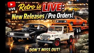 Don&rsquo;t Pay Scalper Prices! 🏎️ New Kyosho F&F, Acme Haulers & Daisy&rsquo;s Jeep! | Retro is Live