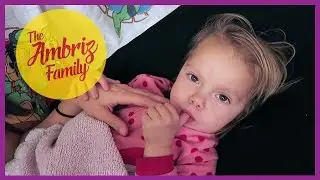 2 YEAR OLD WITH STOMACH FLU [The Ambriz Family: Vlog 184]
