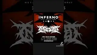 Very pleased to say we will be bringing some Mancunian Brutality to Inferno Festival Norway 2023!!