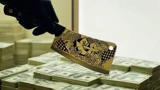 Forging How to draw on metal💲Insane Transformation! 🔥Satisfying Etching ASMR