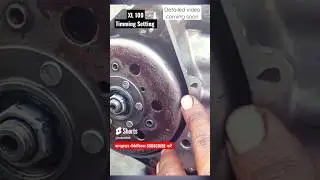 xl 100 timing setting easy #engineering #bikelover #engine #bikeengine #tricks #bikeenginerepair