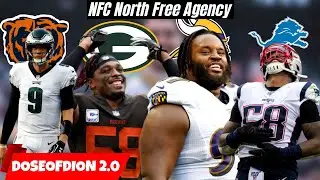 NFC North Free Agency Recap! Who Won The North? Detroit Lions Talk