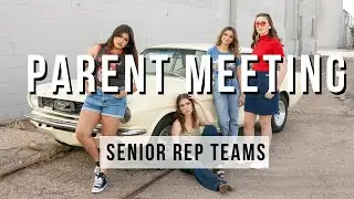 Parent Meeting | Photography Senior Rep Team