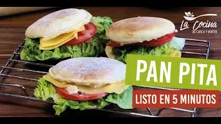 PAN PITA EN TOSTY AREPA @osterlatino 😍 ¡Listo de 5-7 minutos