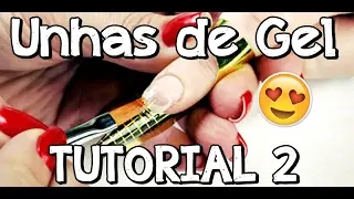 UNHAS DE GEL MOLDADAS - TUTORIAL
