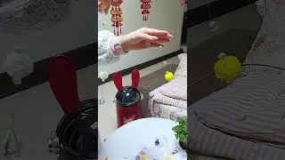Beautiful rattan ball crystal curtain. Bedroom beaded curtain, partition curtain, bathroom string