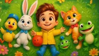 Children Animal Story | Frog rabbit cat duck cartoon | #kidsvideo #cartoonmaun