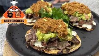 CHORREADAS con ZURRAPAS Estilo Mazatl&aacute;n 🐽🥩🧀