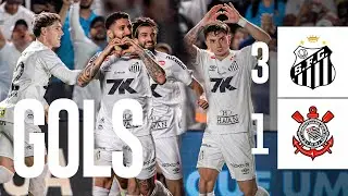 SANTOS 3 x 1 CORINTHIANS | GOLS | BRASILEIR&Atilde;O (15/10/25)