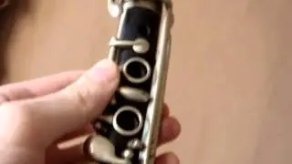 Antique clarinet, Charles Mahillon (Brussels, pre-1935)
