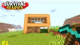 Minecraft PE Survival Series Homes EP-1| Best Start Ever! | JUNKBOIZ GAMERZ