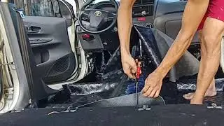 TOYOTA AVANZA  CHANGE NEW MATTING | MADE BY; JNN UPHOLSTERY