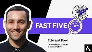 FAST FIVE ⏰ with Edward Ford (Supermetrics) - The SaaS Growth Hub Podcast