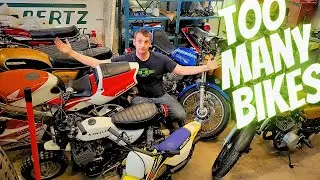 Inside My Vintage Motorcycle Collection - Garage Tour