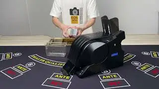 8 Set Automatic Casino Shuffler Poker Table Game Playing Card Shuffling Machines - Casino Supplier