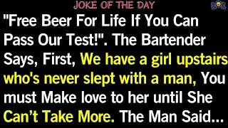 😂 Best Jokes | Free Beer for Life? This Man Took the Challenge&mdash;Kind Of! #jokes