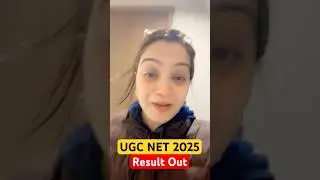 UGC NET Result 2025 Out | UGC NET Result 2025 Kaise Check Kare? #shortsfeed #viralshorts