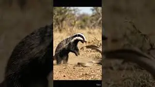 The World's Most Fearless Animal vs. King Cobra / 세상에서 가장 겁 없는 녀석 vs 킹코브라 🦡🐍