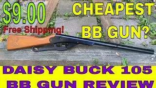 Daisy Buck 105 (обзор пневматического ружья) &mdash; САМОЕ ДЕШЁВОЕ ПНЕВМОПРИВОДНОЕ РУЖЬЁ