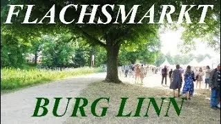 Impressionen vom Flachsmarkt auf Burg Linn