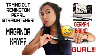 REMINGTON PEARL STRAIGHTENER REVIEWS/ 2IN1 STRAIGHTENER HAIR IRON
