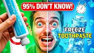 why you should freeze toothpaste? (95% of people don&rsquo;t know!)