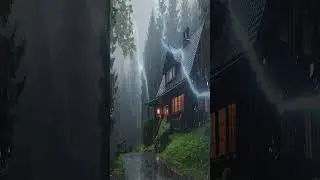 Thunderstorm with Heavy rain sounds for Sleep, Study and Relaxation