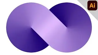 Gradient infinity sign | ILLUSTRATOR TUTORIAL - ABSTRACT & CREATIVE