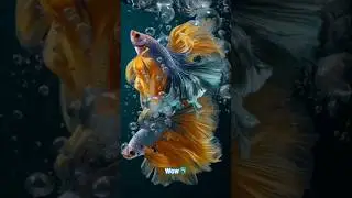 Betta Love Dance: The Perfect Aquarium Setup🔥🐠#shorts #bettafish #shortsfeed #aquarium #fish