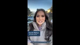 CBS Austin's Farrah Walton shows how there are still a lot of icy patches on the roads and sidewalks