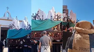 Segundo Ensayo de Costaleros del Cristo de la Humildad de San Juan 2025 🙏🕯️